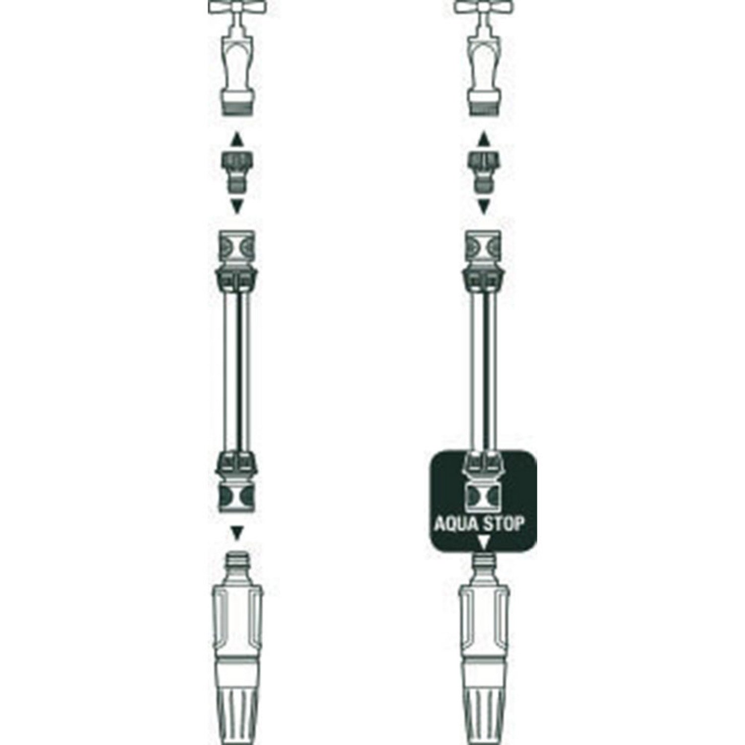 CONECTOR CON STOP 13 MM (1/2